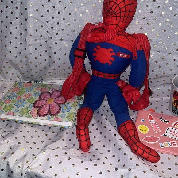 Spider Superhero Kids back pack - Picture 2 of 4